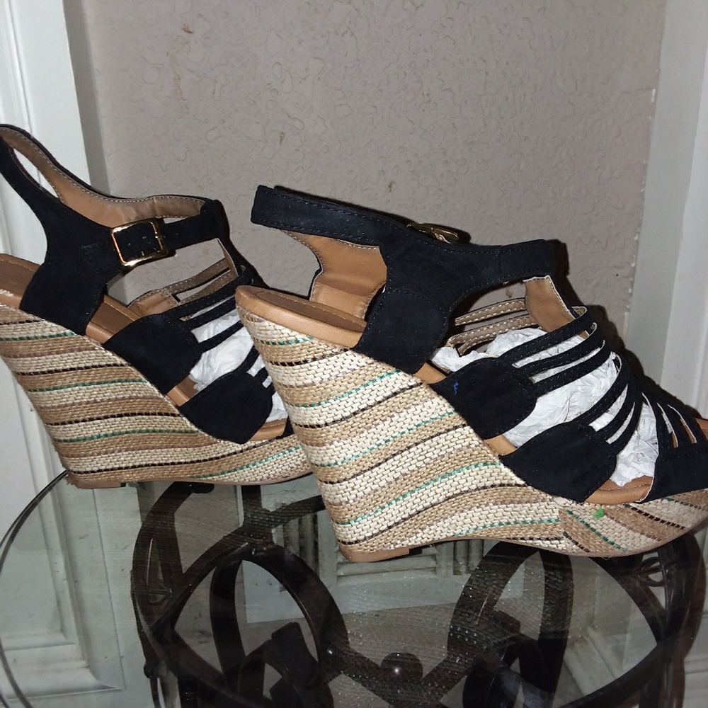 Bakers platform wedge sandal